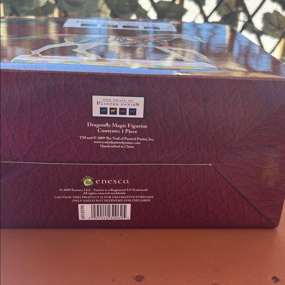 Enesco Trail of Painted Ponies Dragonfly Magic Horse Figurine in Box (retired) - Picture 4 of 6